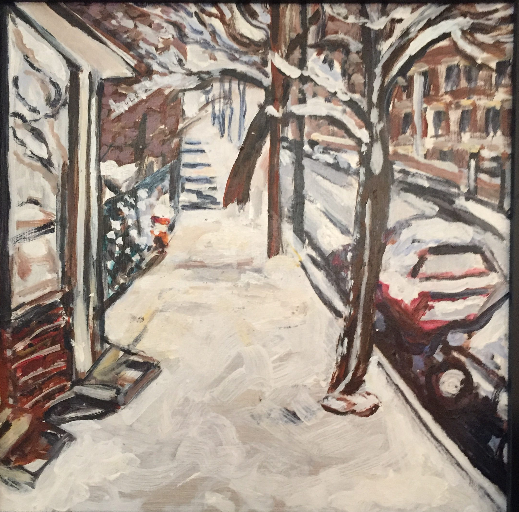 Snowy Northern Liberties, Collection of Carla Carpenter